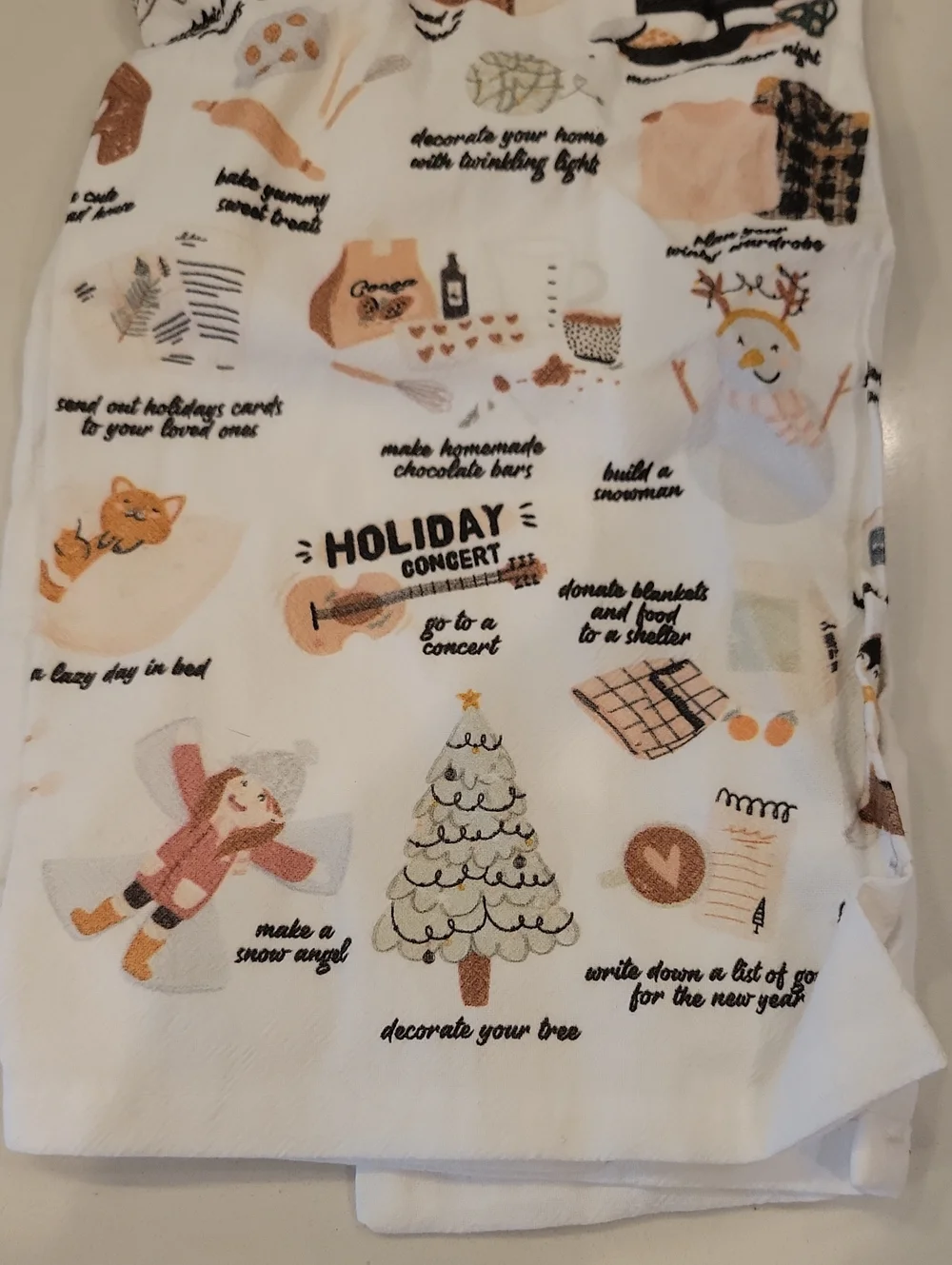Altard State Winter Tea Towel
